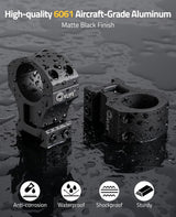 CVLIFE 1 Inch Scope Rings 2 Pieces, view 4