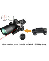 CVLIFE 11mm Mount for 2.5-10x40 Optics, view 2