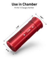 CVLIFE 12 Gauge Bore Sight Laser Red Dot Boresighter with 3 Sets of Batteries, view 5