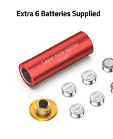 CVLIFE 12 Gauge Laser Bore Sight Red Dot with 2 Sets of Batteries, view 6