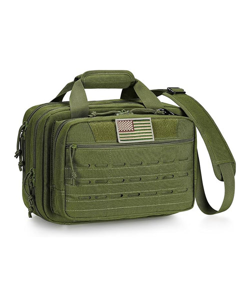 CVLIFE 13x8x9.5 Inches Pistol Shooting Range Duffle Bag