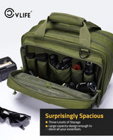CVLIFE 13x8x9.5 Inches Pistol Shooting Range Duffle Bag, view 2