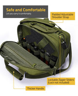 CVLIFE 13x8x9.5 Inches Pistol Shooting Range Duffle Bag, view 4