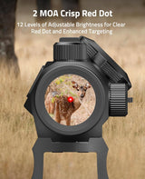 CVLIFE JackalHowl 1x20mm 2MOA Dot Sight Red Green Motion Awake Dot Sight, view 3