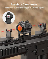 CVLIFE JackalHowl 1x20mm 2MOA Dot Sight Red Green Motion Awake Dot Sight, view 6