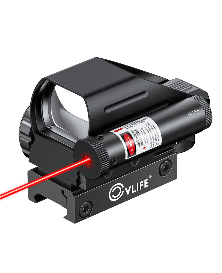 CVLIFE FoxSpook 1x22x33 Red and Green Dot Sight