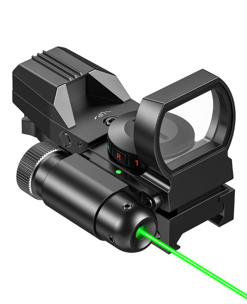 CVLIFE FoxSpook 1X22X33 Red Green Dot Sight 4 Reticle
