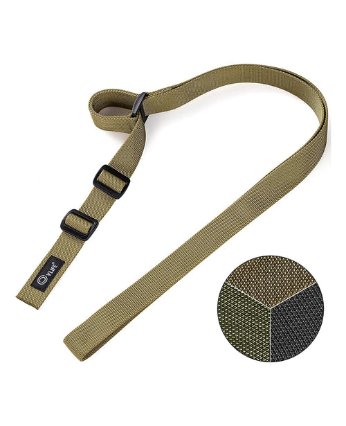 CVLIFE 2 Point Sling 1.25" Wide Tube Webbing with Fast Loop for Outdoor Sports