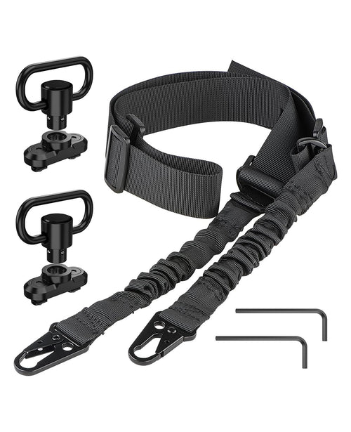 CVLIFE 2 Point Sling Adjustable Length Rifle Sling with Sling Swivels