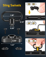 CVLIFE 2 Point Sling Adjustable Length, view 6