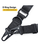 CVLIFE 2 Point Sling with Removable 550 Paracord Sling Adjustable Length Rifle Sling, view 4