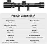 CVLIFE 22 Scope with Hunting, view 5