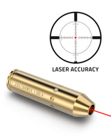 CVLIFE .243 308 Bore Sight Red Dot Boresighters 308 with Three Batteries, view 3