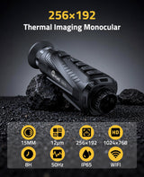CVLIFE BearMight 256x192 1-4x15mm 1024x768 HD Thermal Monocular, view 2