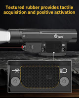 CVLIFE 2600 Lumens Easy Touch Switch Rifle Laser Light Combo, view 5