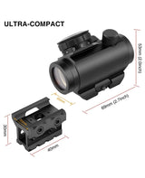 CVLIFE FoxSpook 2MOA Red Dot Sight 1x25mm Scope, view 5