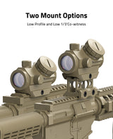 CVLIFE FoxSpook 2MOA Red Dot Sight 1x25mm Dot Sight, view 4