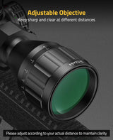 CVLIFE JackalHowl 3-12x44 AO Rifle Scope with Locking Turret, view 4