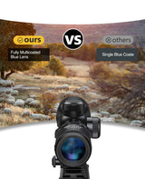 CVLIFE FoxSpook 3-9x40 R4 Reticle Crosshair Scope, view 5
