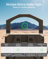 CVLIFE WolfCovert 4-Reticle Red/Green Dot Sight for RMR, view 6