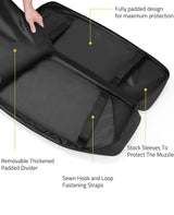 CVLIFE 30" 36" Soft Rifle Case Double Long Gun Bag, view 2