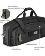CVLIFE 30" 36" Soft Rifle Case Double Long Gun Bag, view 4