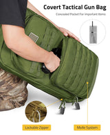 CVLIFE 30" Gun Bag Rifle Backpack, view 4
