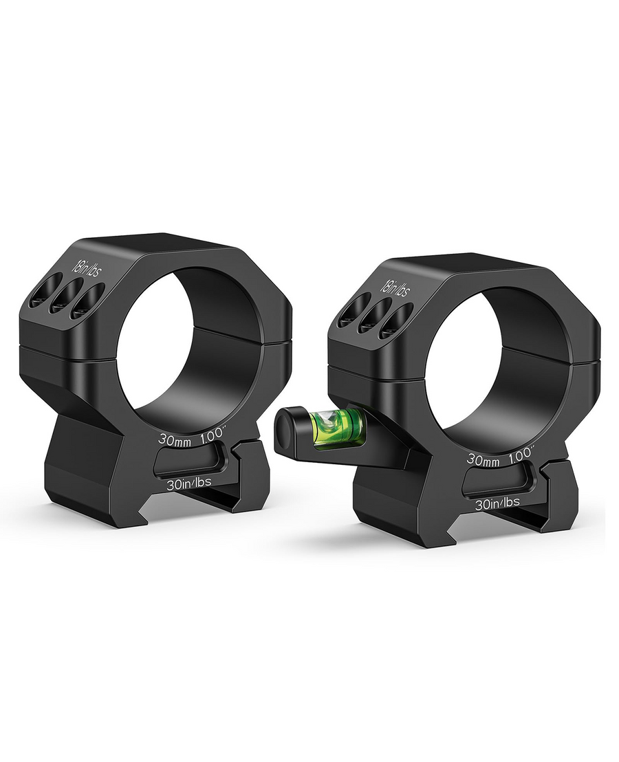 CVLIFE 30mm Scope Rings with Level Bubble 2 Pieces