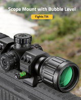 CVLIFE 30mm Scope Rings with Level Bubble 2 Pieces, view 2