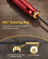 CVLIFE 36” Gun Cleaning Rod Bore Guide for .22 to .50 Caliber, view 3