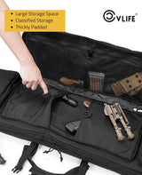 CVLIFE 36" Soft Rifle Case Double Long Gun Bag, view 3