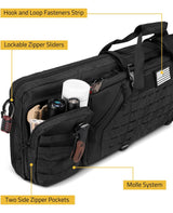 CVLIFE 36" Soft Rifle Case Double Long Gun Bag, view 4