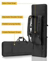 CVLIFE 36" Soft Rifle Case Double Long Gun Bag, view 5