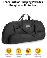 CVLIFE 37" Compound Bow Case Bow Bag, view 2