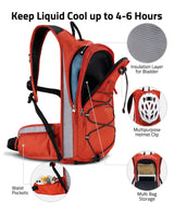 CVLIFE 3L Hydration Backpack for Hiking, Biking, Running, Climbing, view 3