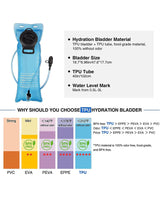 CVLIFE 3L Hydration Backpack Perfect for Hiking, Biking, and Hunting, view 3