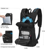 CVLIFE 3L Hydration Backpack Perfect for Hiking, Biking, and Hunting, view 6