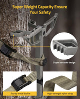 CVLIFE 4-Pack Extra Wide Climbing Sticks for Hunting, view 5