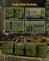 CVLIFE 42 Inches Double Soft Rifle Case Long Bag, view 4