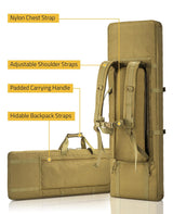 CVLIFE 42" Soft Rifle Case Double Long Gun Bag, view 6
