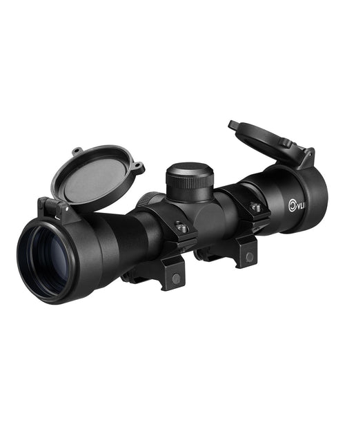 CVLIFE JackalHowl 4x32 Compact Rifle Scope BDC Reticle Riflescope with Free 20mm Mounts