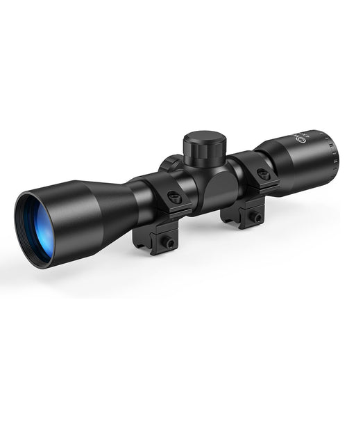 CVLIFE FoxSpook 4x32 Compact Rifle Scope Crosshair Optics Hunting Scope