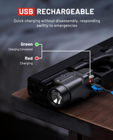 CVLIFE 500 Lumens Pistol Light - GL and Picatinny Rail, view 5
