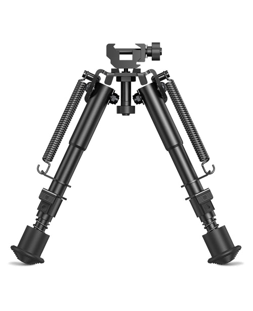 CVLIFE 6-9 Inches Picatinny Bipod with 360 Degree Swivel Bipod