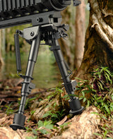 CVLIFE 6-9 Inches Bipod Picatinny Bipod with Adapter, view 2