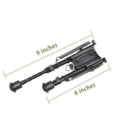 CVLIFE 6-9 Inches Bipod with Keymod Mount Adapter, view 3