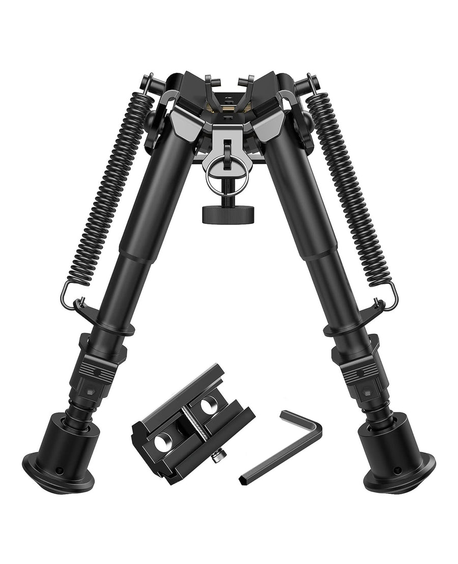 CVLIFE 6-9 Inches shoulder-mount Bipod with Picatinny Adapter
