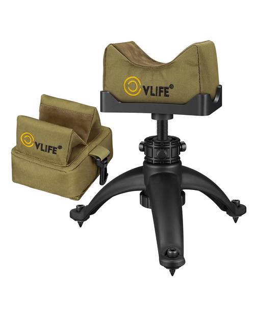 CVLIFE 7-11 Inches Shooting Rest Tripod with Rest Bag