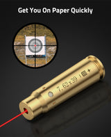 CVLIFE 7.62x39mm Bore Sight Red Dot Boresighters with Three Batteries, view 5