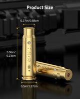 CVLIFE 7.62x39mm Bore Sight Red Dot Boresighters with Three Batteries, view 6